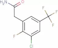 2-[3-Chloro-2-fluoro-5-(trifluoromethyl)phenyl]acetamide