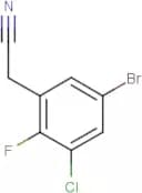 5-Bromo-3-chloro-2-fluorophenylacetonitrile