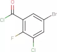 5-Bromo-3-chloro-2-fluorobenzoyl chloride