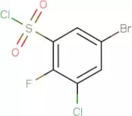 5-Bromo-3-chloro-2-fluorobenzenesulfonyl chloride