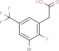 3-Bromo-2-fluoro-5-(trifluoromethyl)phenylacetic acid