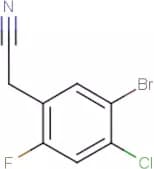 5-Bromo-4-chloro-2-fluorophenylacetonitrile