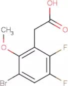 3-Bromo-5,6-difluoro-2-methoxyphenylacetic acid