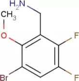 3-Bromo-5,6-difluoro-2-methoxybenzylamine
