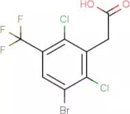 3-Bromo-2,6-dichloro-5-(trifluoromethyl)phenylacetic acid