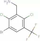 3-Bromo-2,6-dichloro-5-(trifluoromethyl)benzylamine