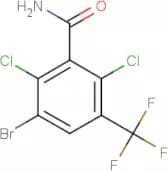 3-Bromo-2,6-dichloro-5-(trifluoromethyl)benzamide