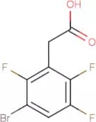 3-Bromo-2,5,6-trifluorophenylacetic acid