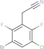 3-Bromo-5-chloro-2,6-difluorophenylacetonitrile