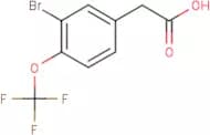 3-Bromo-4-(trifluoromethoxy)phenylacetic acid