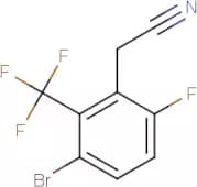 3-Bromo-6-fluoro-2-(trifluoromethyl)phenylacetonitrile