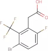 3-Bromo-6-fluoro-2-(trifluoromethyl)phenylacetic acid