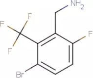 3-Bromo-6-fluoro-2-(trifluoromethyl)benzylamine