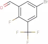 5-Bromo-2-fluoro-3-(trifluoromethyl)benzaldehyde