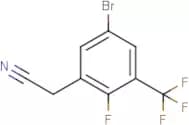 5-Bromo-2-fluoro-3-(trifluoromethyl)phenylacetonitrile