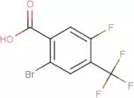 2-Bromo-5-fluoro-4-(trifluoromethyl)benzoic acid