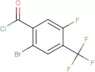 2-Bromo-5-fluoro-4-(trifluoromethyl)benzoyl chloride