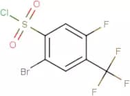 2-Bromo-5-fluoro-4-(trifluoromethyl)benzenesulfonyl chloride