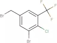 3-Bromo-4-chloro-5-(trifluoromethyl)benzyl bromide