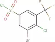 3-Bromo-4-chloro-5-(trifluoromethyl)benzenesulfonyl chloride