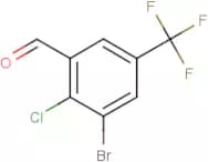 3-Bromo-2-chloro-5-(trifluoromethyl)benzaldehyde