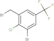 3-Bromo-2-chloro-5-(trifluoromethyl)benzyl bromide