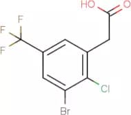 3-Bromo-2-chloro-5-(trifluoromethyl)phenylacetic acid