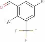 5-Bromo-2-methyl-3-(trifluoromethyl)benzaldehyde