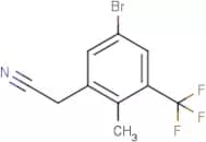 5-Bromo-2-methyl-3-(trifluoromethyl)phenylacetonitrile