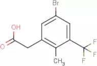 5-Bromo-2-methyl-3-(trifluoromethyl)phenylacetic acid