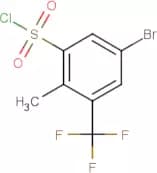5-Bromo-2-methyl-3-(trifluoromethyl)benzenesulfonyl chloride
