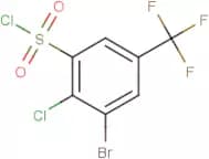 3-Bromo-2-chloro-5-(trifluoromethyl)benzenesulfonyl chloride