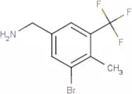 3-Bromo-4-methyl-5-(trifluoromethyl)benzylamine