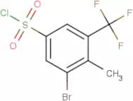 3-Bromo-4-methyl-5-(trifluoromethyl)benzenesulfonyl chloride