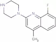 8-Fluoro-4-methyl-2-(piperazin-1-yl)quinoline