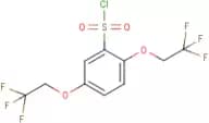 2,5-Bis(2,2,2-trifluoroethoxy)benzenesulphonyl chloride