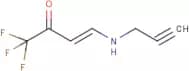 1,1,1-Trifluoro-4-(prop-2-ynylamino)but-3-en-2-one