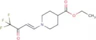 Ethyl 1-(4,4,4-trifluoro-3-oxobut-1-enyl)piperidine-4-carboxylate