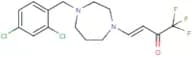 4-[4-(2,4-Dichlorobenzyl)homopiperazin-1-yl]-1,1,1-trifluorobut-3-en-2-one