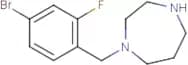 1-(4-Bromo-2-fluorobenzyl)homopiperazine