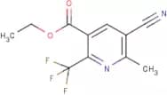 Ethyl 5-cyano-6-methyl-2-(trifluoromethyl)nicotinate