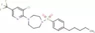 1-[3-Chloro-5-(trifluoromethyl)pyridin-2-yl]-4-{[4-(pent-1-yl)phenyl]sulphonyl}homopiperazine