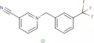 3-cyano-1-[3-(trifluoromethyl)benzyl]pyridinium chloride