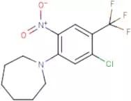 1-[5-Chloro-2-nitro-4-(trifluoromethyl)phenyl]azepane