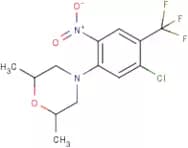 4-[5-Chloro-2-nitro-4-(trifluoromethyl)phenyl]-2,6-dimethylmorpholine