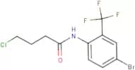 N1-[4-bromo-2-(trifluoromethyl)phenyl]-4-chlorobutanamide