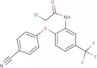 N1-[2-(4-cyanophenoxy)-5-(trifluoromethyl)phenyl]-2-chloroacetamide