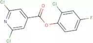 2-chloro-4-fluorophenyl 2,6-dichloroisonicotinate