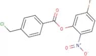 5-fluoro-2-nitrophenyl 4-(chloromethyl)benzoate