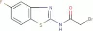 N1-(5-fluoro-1,3-benzothiazol-2-yl)-2-bromoacetamide